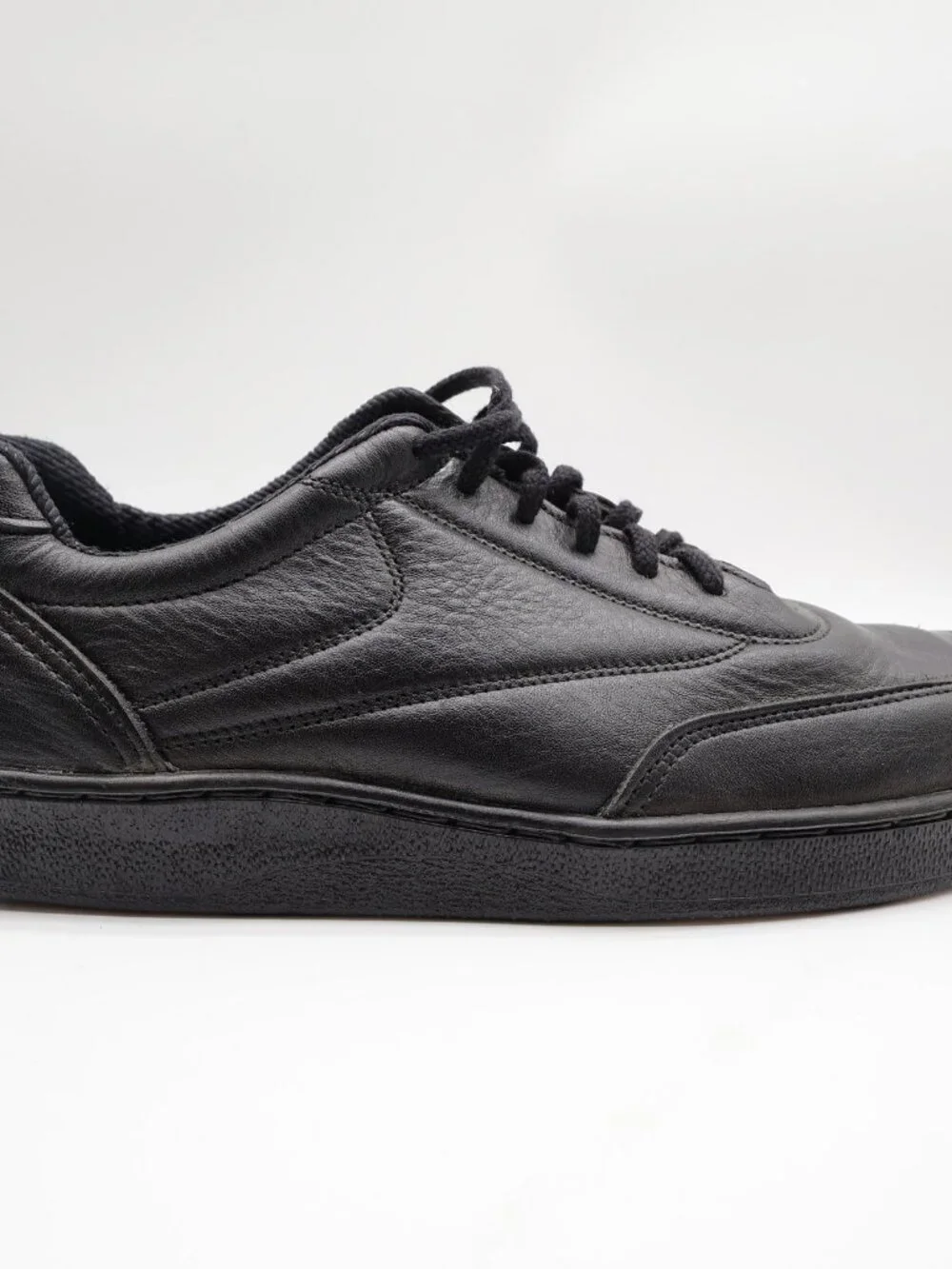 Thorogood Postal Oxford Shoes Mens 10 Black Leather USA Made NOS
